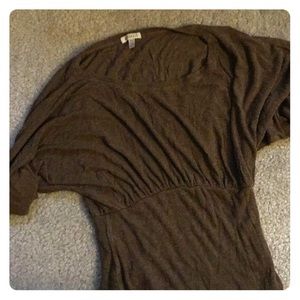 Bordeaux, an anthropologie brand, shirt.